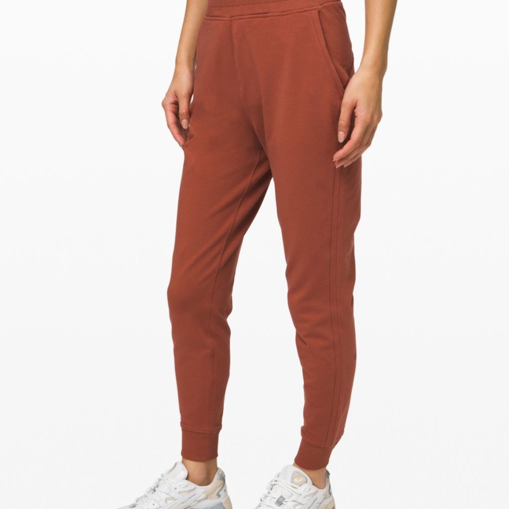 lululemon athletica Rust Track Pants